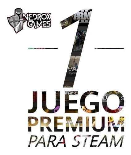 1 Juego Premium De Steam Código Original | Nedroxgames