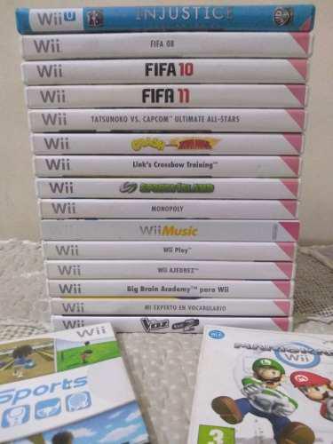 15 Juegos Para Nintendo Wii Y Wii U Físicos Y Originales