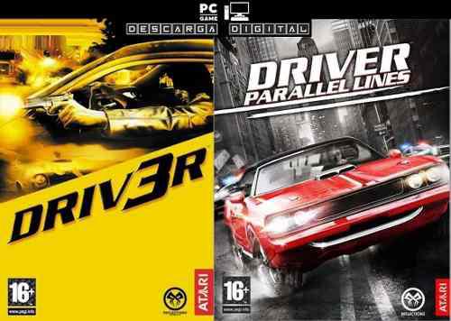 Driver 3 + Driver 4 Parallel Lines (2 Juegos) Pc Digital