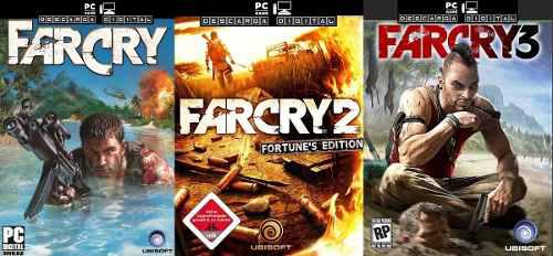 Far Cry 1 + 2 + 3 (3 Juegos) Combo Pc Digital Español