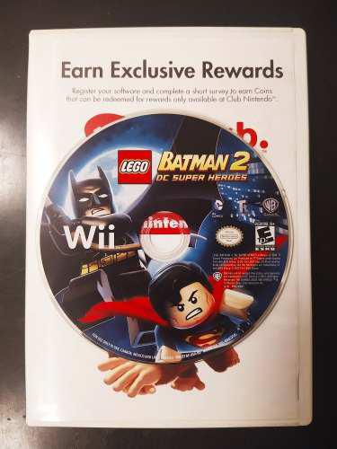 Juego Lego Batman 2 Original Wii Y Wii U