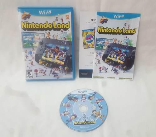 Juego Nintendo Land Para Nintendo Wii U Completo Buen Estado