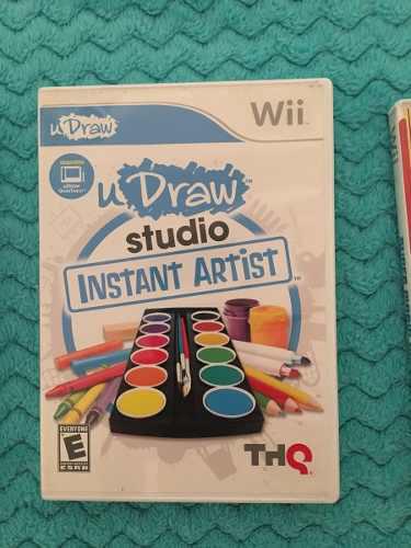 Juego - Nintendo Wii - U Draw Studio - Instant Artist - Full