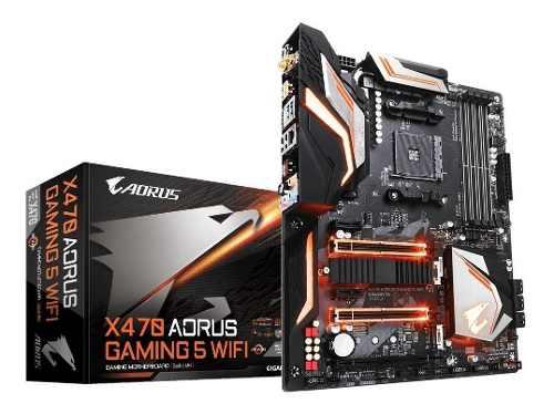 Mother Gigabyte Am4 X470 Aorus Ultra Gaming 5 Ryzen 3/5/7