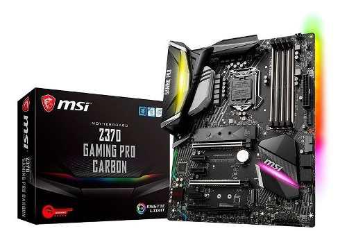 Motherboard Msi Z370 Gaming Pro Carbon 8va Gen Intel