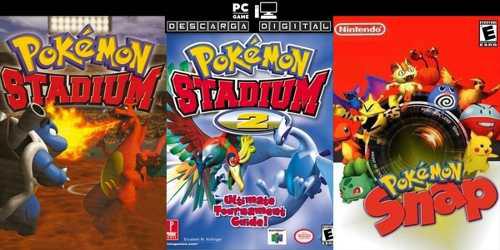 Pokemon Stadium 1 + 2 + Snap (3 Juegos) Pc Digital Español