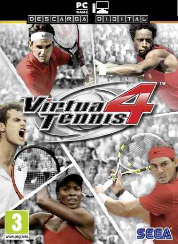 Virtua Tennis 4 Juego Pc Digital Español Entrega Inmediata