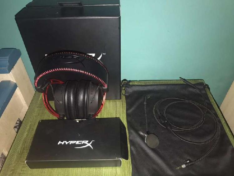 Auriculares hyperX Cloud Alpha red (casi nuevos)