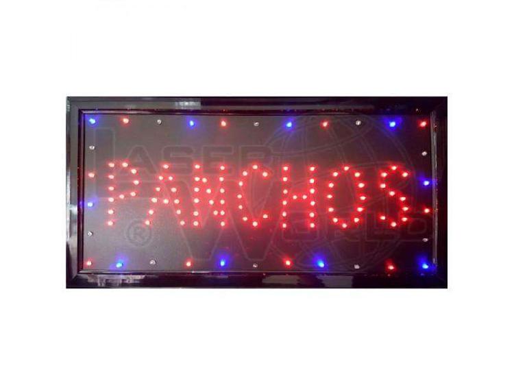 CARTEL DE LED PANCHOS