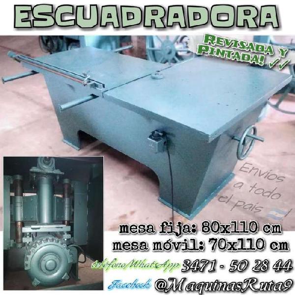 CIRULAR ESCUADRADORA (máquinas carpintería fábrica