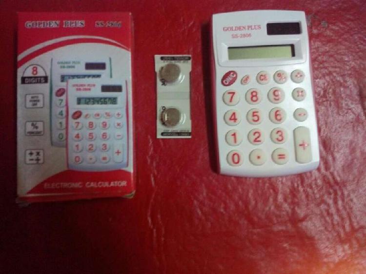 Calculadora Golden Plus Ss-2806