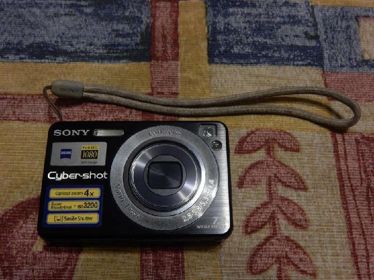 Cámara Digital Sony Cyber shot DSC W120 7.2mp Zoom 4x Full