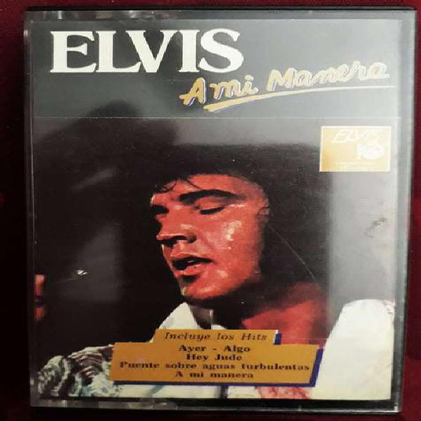 Elvis Presley A Mi Manera Cassette Argentina 1987