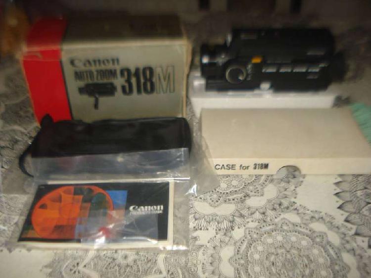 Filmadora Canon Auto Zoom 318m Super 8 En Caja No Envio