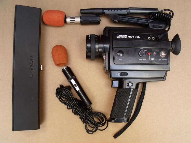 Filmadora Chinon 407 XL Direct Sound Super 8 Con 2
