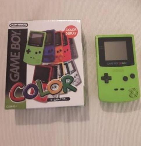 Game Boy Color Kiwi Con Caja Y Manuales!!