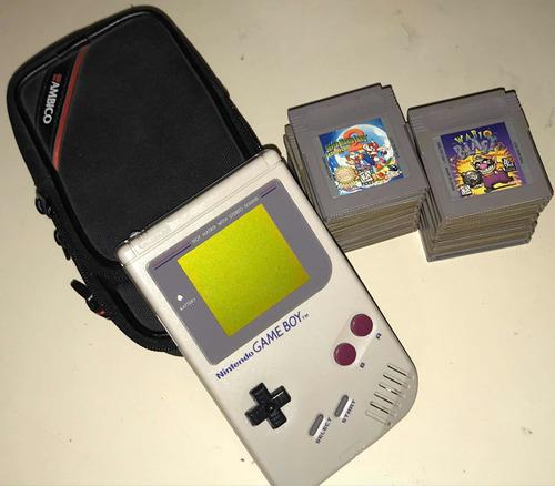 Game Boy + Game Boy Pocket + 12 Cartuchos + Pilas. Nintendo