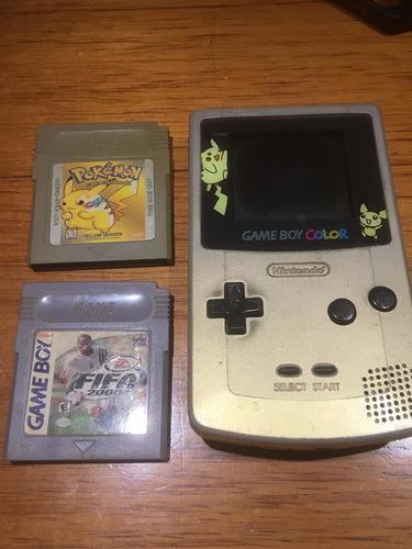 Gameboy Color Pokemon Yellow