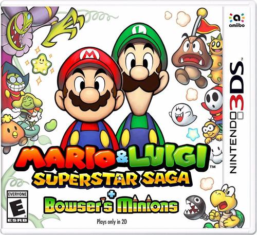 Mario And Luigi Superstar Saga + Bowsers Minions 3ds Dakmor