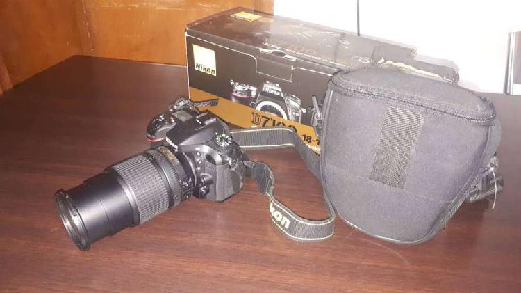 Nikon D7100 + Lente 18-105mm + Sd 32gb + Funda Nikon