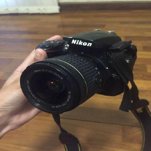 Nikon d3400 con 18-55 y 55-200
