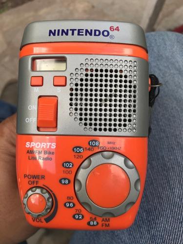 Nintendo 64 Sports Radio / Luz Bici Coleccionable