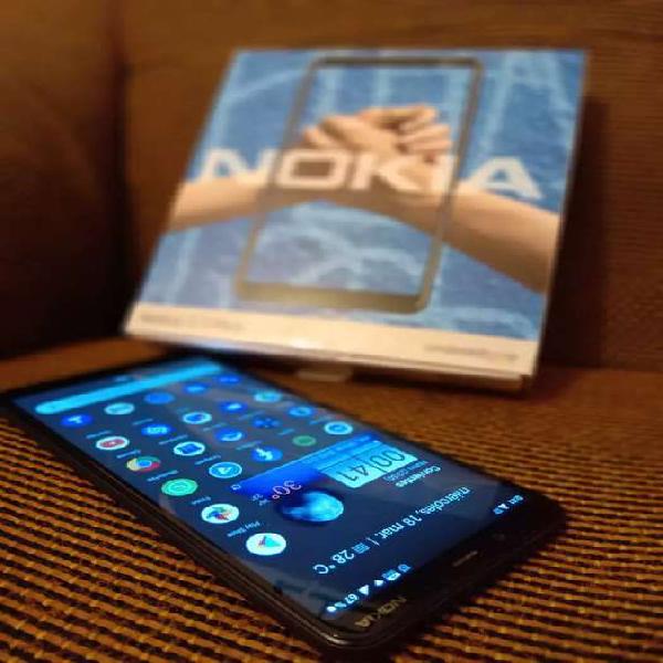 Nokia 3.1 plus ANDROID one 9 actualizable al 10 en abril