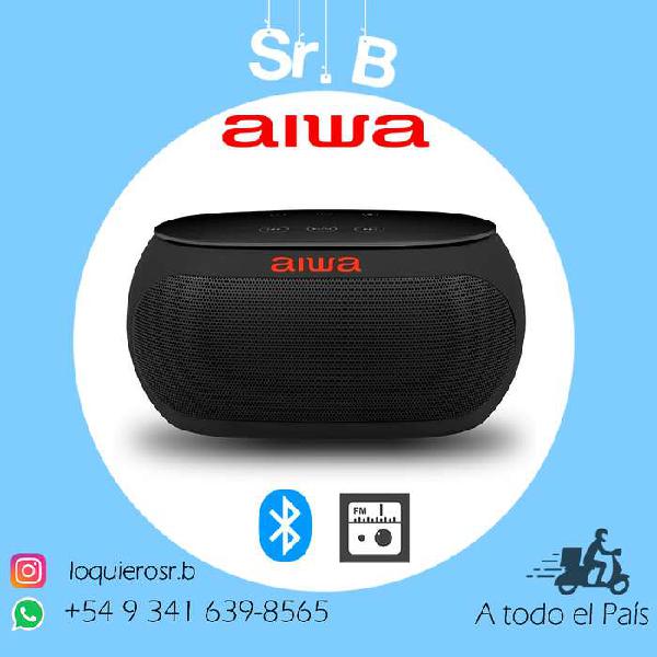 Nuevos! PARLANTE PORTATIL Y RADIO FM AIWA AW31 FM