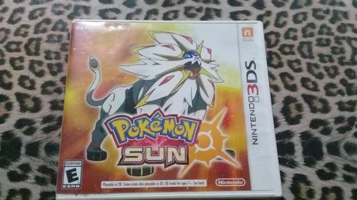Pokemon Sol Nintendo 3 Ds