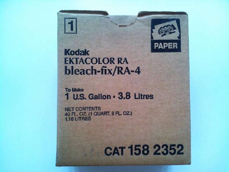 Químico Solución Blanqueador Kodak Ektacolor Ra Bleach-fix