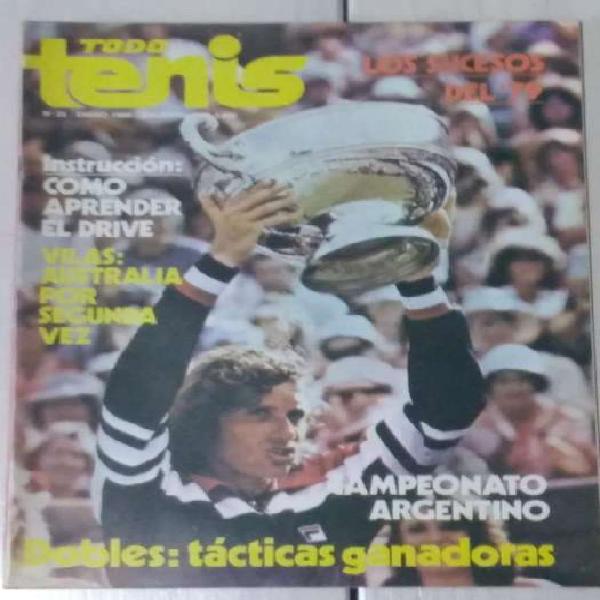 Revista Todo Tenis Año I I I No.28 Enero 1980