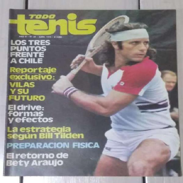 Revista Todo Tenis Año I I No.20 Abril 1979