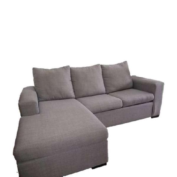 Sillon Sofa Esquinero Living Cama 2 Plazas Chenille