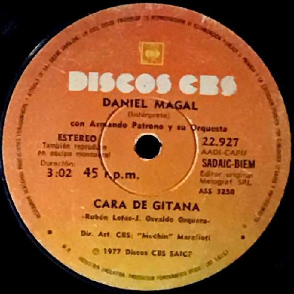 Simple de Daniel Magal año 1977