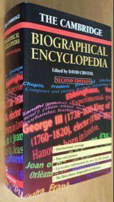 The Cambridge Biographical Encyclopedia - Tapa dura.