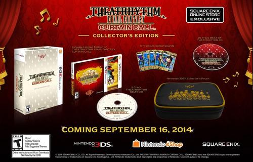 Theatrhythm Final Fantasy Curtain Call Collectors Nuevo 3ds