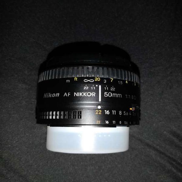 Vendo Objetivo Af Nikkor 50mm