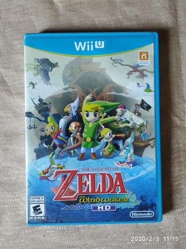 Zelda Windwaker Hd Nintendo Wii U Made Japan Usado