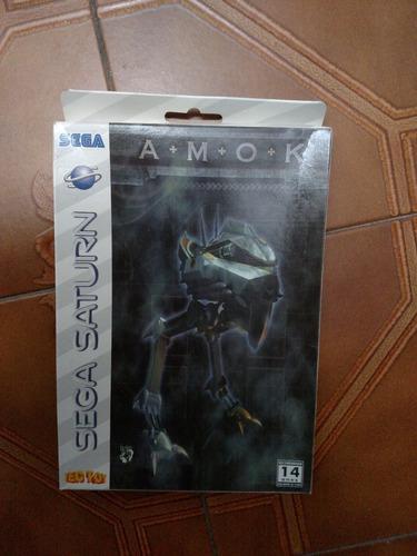 Amok Original Completo Para Sega Saturn Kuy