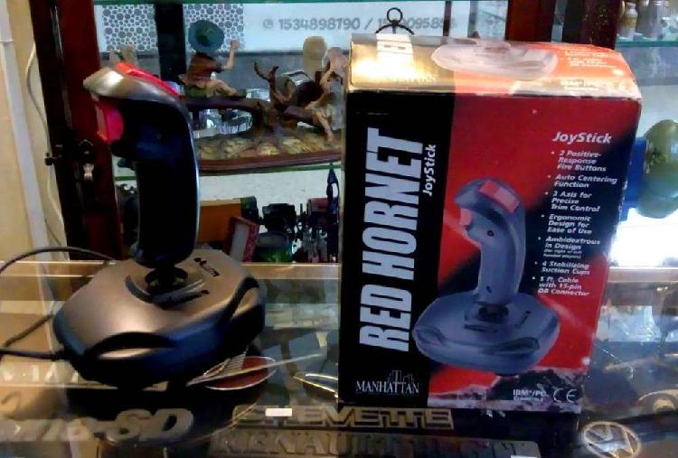 Antiguo Joystick Red Hornet IBM PC