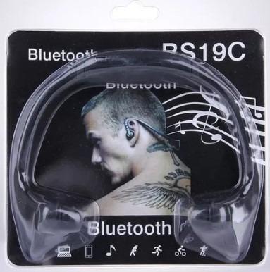 Auricular Bluetooth Deportivo Bs19c Con Entrada Para Tarjeta