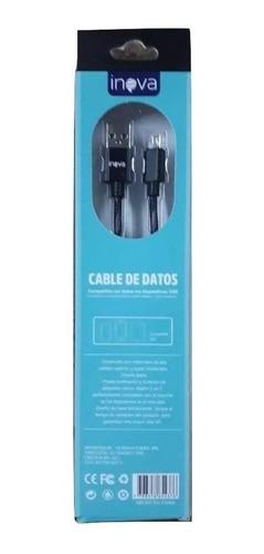 Cable De Carga Rapida 2 Metros Micro Usb V8 Inova Recoleta