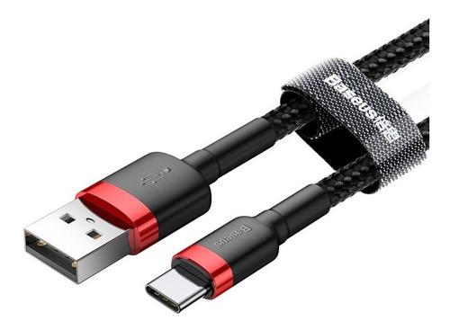 Cable Usb C 1 Mt Carga Ultra Rápida Baseus Kevlar Premium #