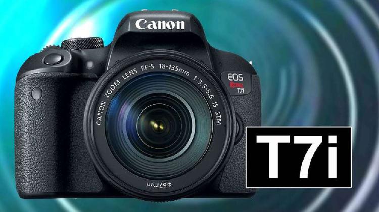 Canon T7 y T7i nuevas con garantia oficial