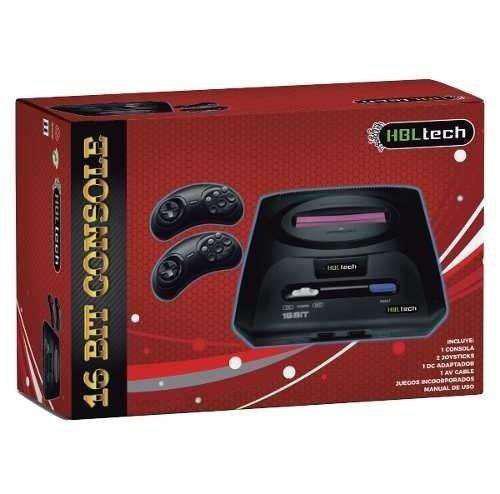 Consola De Juegos Retro Sega 16 Bits C/ Juegos Vintage