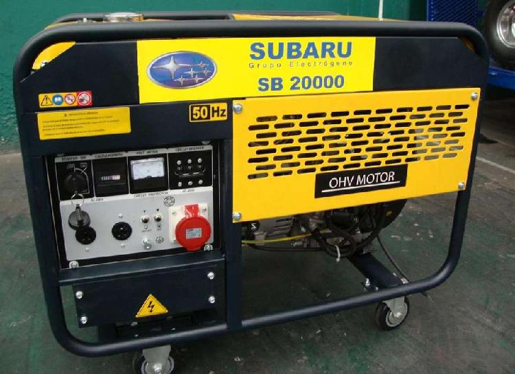 Grupo Electrogeno Subaru SB20000