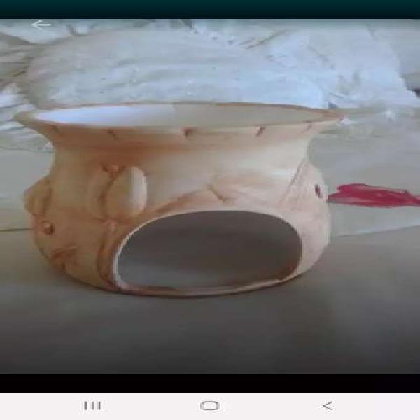 Hornillo horno hornito grande de ceramica aromaterapia