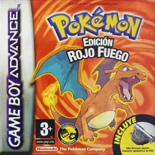 Juego Pokémon Rojo Fuego Gameboy Advance
