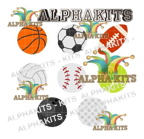 Kit Imprimible Deportes Pelotas Pack Imagenes Clipart N° 3