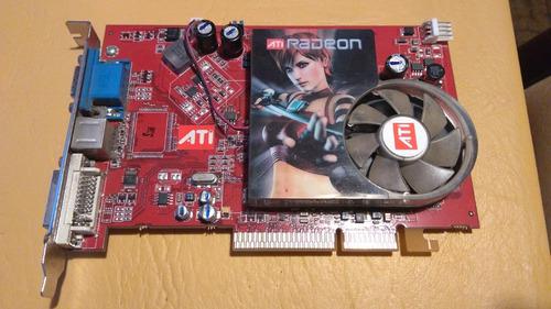 Placa De Video Ati Radeon X1300 Pro Agp Imagen En Blanco